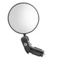 Handlebar Bike Mirrors Adjustable Bicycle Rearview Mirror for Mountain Road Bikes