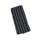 2Pcs Adult Exfoliating Washcloth Ultra-Long Back Scrubber for Shower Bath-Black