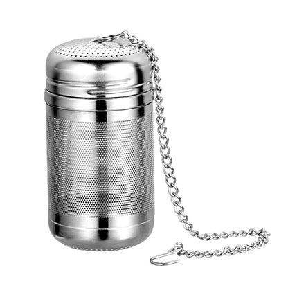 Strainer Tea Infuser with Chain Hook and Lid