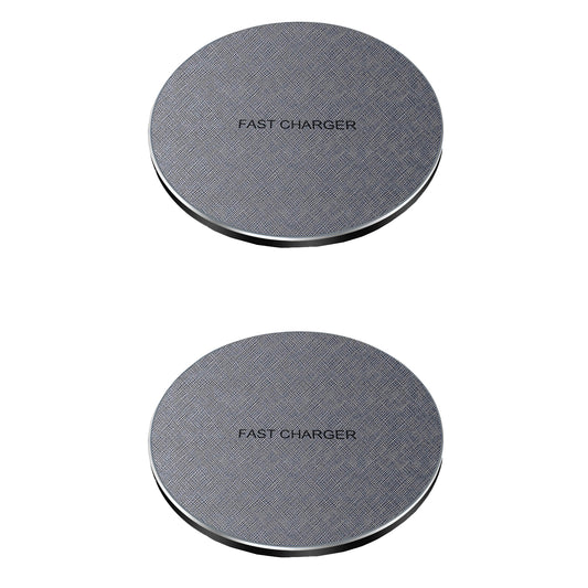 2X 15W Qi Wireless USB Fast Charging Mat Charging Station Charging Pad Dock
