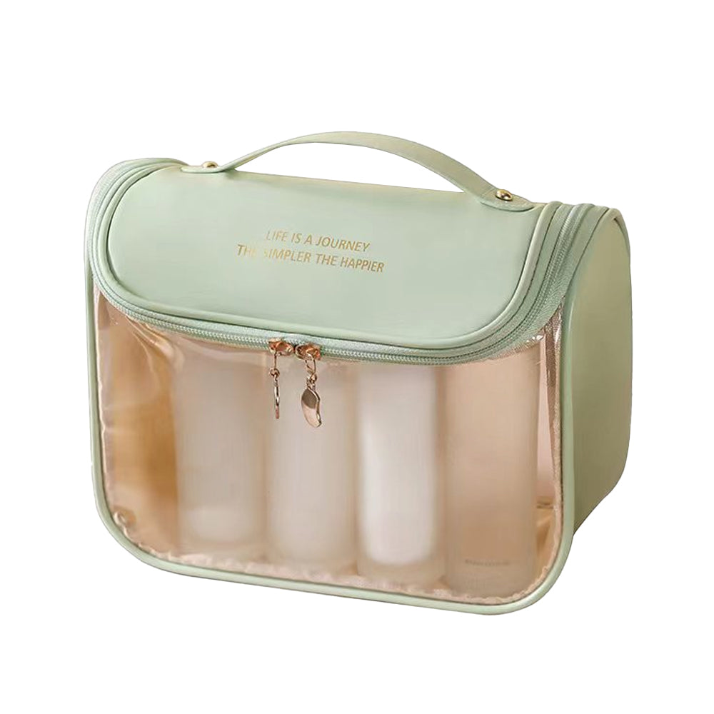 Clear Makeup Bag with Hanging Hook for Travel Organizer for Accessories