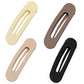 4 PCS Flat Claw Clips for Women Girls Large Lay Flat Hair Clips Strong Hold Non-Slip for Thick Thin Hair