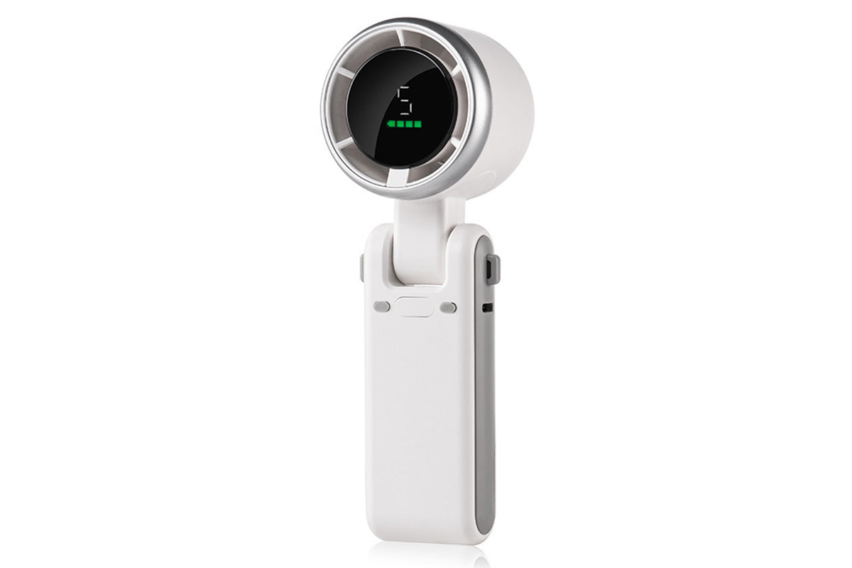 Portable Handheld Turbo Fan with 5 Gear Wind Mini Fan for Travel Beach
