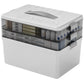 3 Tier Portable Medicine Storage Box Large Capacity Empty First Aid Cabinet for Home