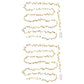 2Pcs 2M 20LEDs Golden Leaves String Lights for Home Xmas Wedding Decor