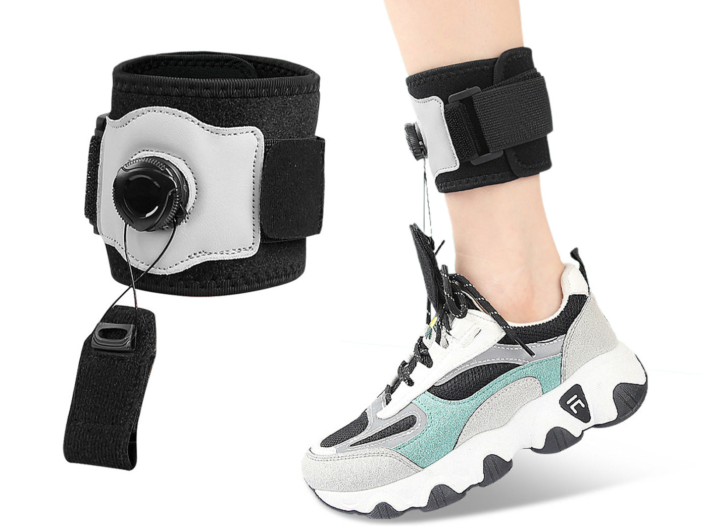 Adjustable Drop Foot Brace Foot Ankle Brace Support