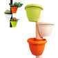 3Pcs Drain Pipe Hanging Flower Pots