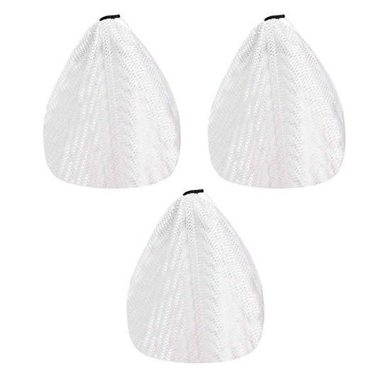 3Pcs Large Mesh Net Laundry Bags with Drawstring Closure for Washing Clothes