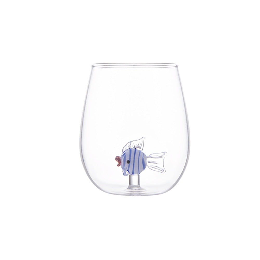 Creative Cartoon Three Dimensional Animal Glass Cup