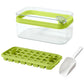 Ice Cube Tray with Lid and Bin for Freezer 64Pcs Ice Cube Mold