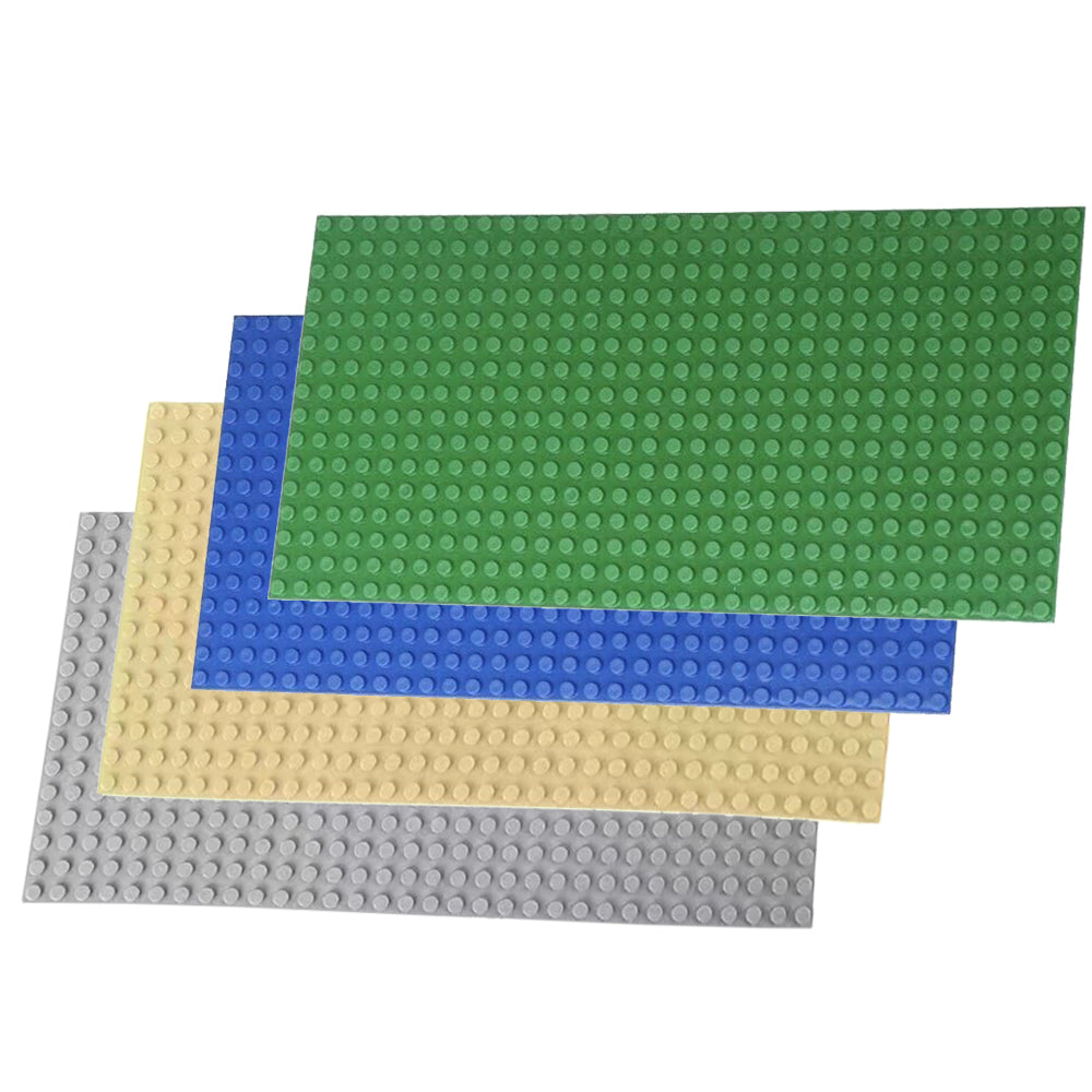 4 Pack Building Blocks Base Plates for Creative Expansion