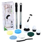 Electric Spin Scrubber Cordless Cleaning Brush Scrubber With 8 Replaceable Brush Heads