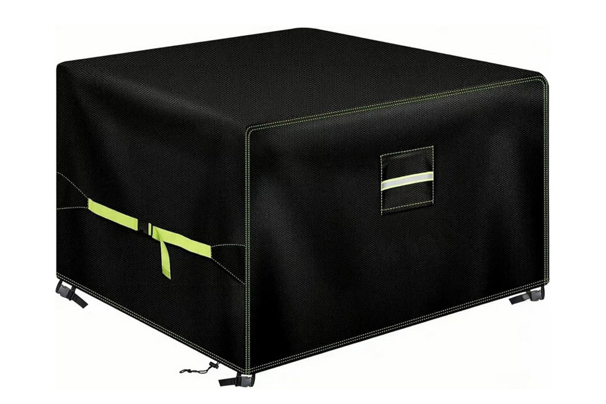 Outdoor Furniture Cover 600D Heavy Duty Waterproof Patio Table and Chair Set Cover with Windproof Straps