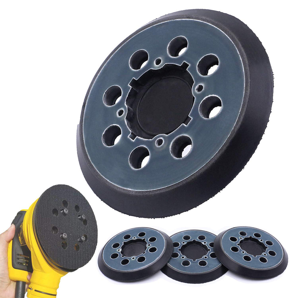 4-Pack 5 inch 8 Hole Hook and Loop Replacement Sanding Pad