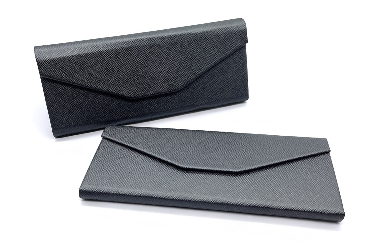 Foldable Glasses Case PU Portable Sunglasses Case Magnetic Folding Hard Case