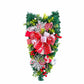 25x6x50cm Christmas Wreath Candy Cane Ornament Hanging Xmas Door Wall Decor