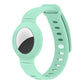 For Apple AirTag Silicone Case Protective Shell Wristband Air Tag Cover Green