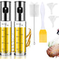 100ml Glass Olive Oil Sprayer Oil Dispenser Bottle for Cooking Salad BBQ Grilling