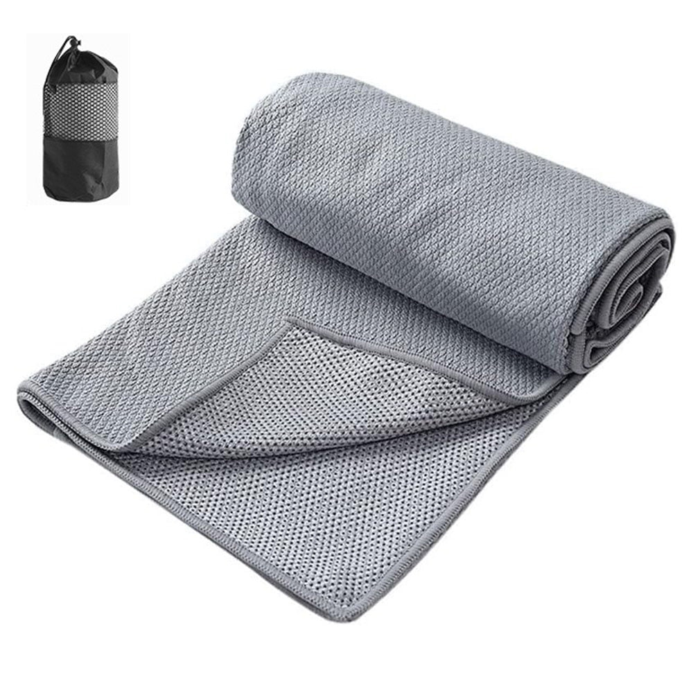 Hot Yoga Towel Microfiber Sweat Anti-Slip Yoga Mat Towels for Bikram Pilates