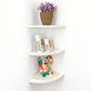 No-Drill Floating Corner Shelf Set for Wall Storage