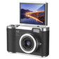 HD 1080P Flip Screen Retro Digital Camera with 2.4 inch Display