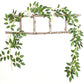 4Pcs Artificial Silk Wisteria Vine Hanging Garland 1.8 m for Home and Garden Decoration