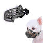 Dog Muzzle Breathable Basket Muzzles for Anti-Biting-Black