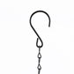 Metal Phoenix Bird Hanging Wind Chimes