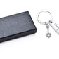 Best Friend Keychain Stainless Steel Key Chain