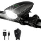 Rechargeable LED Bicycle Headlight with Horn