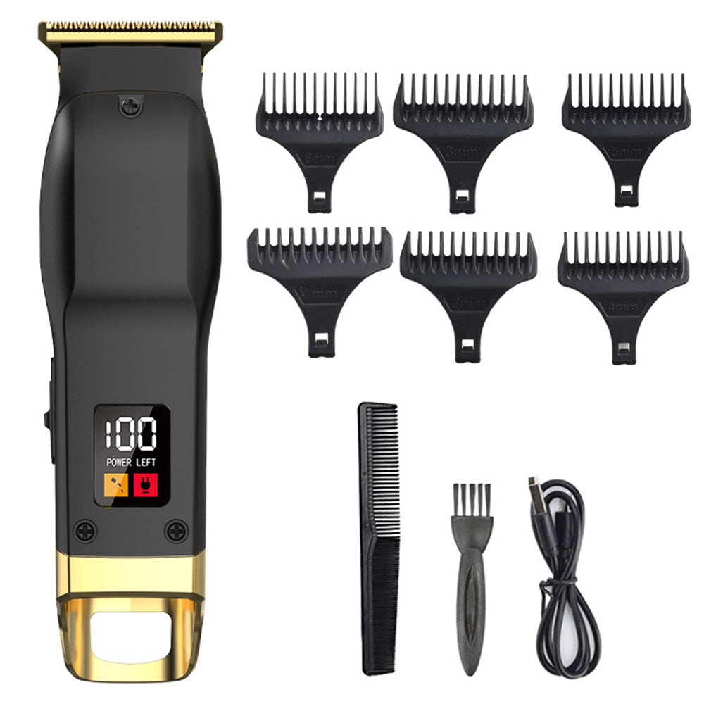 Rechargeable Men Hair Clipper Wet Dry Use for Home Dorm Barber Shop