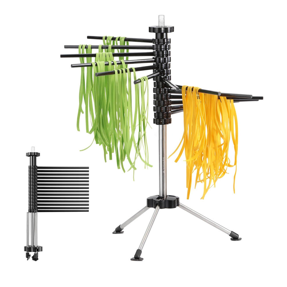 Manual Rotating Collapsible Noodle Drying Rack