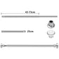 Adjustable Tension Curtain Rod Telescopic Shower Pole for Bathroom