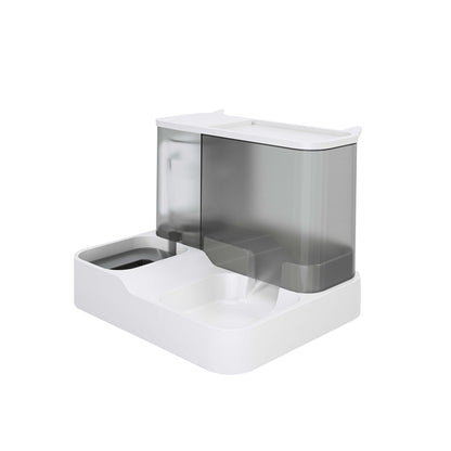 2-in-1 Automatic Feeder Food Water Dispenser