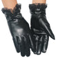 Womens Winter PU Leather Touchscreen Gloves Texting Warm Driving Gloves