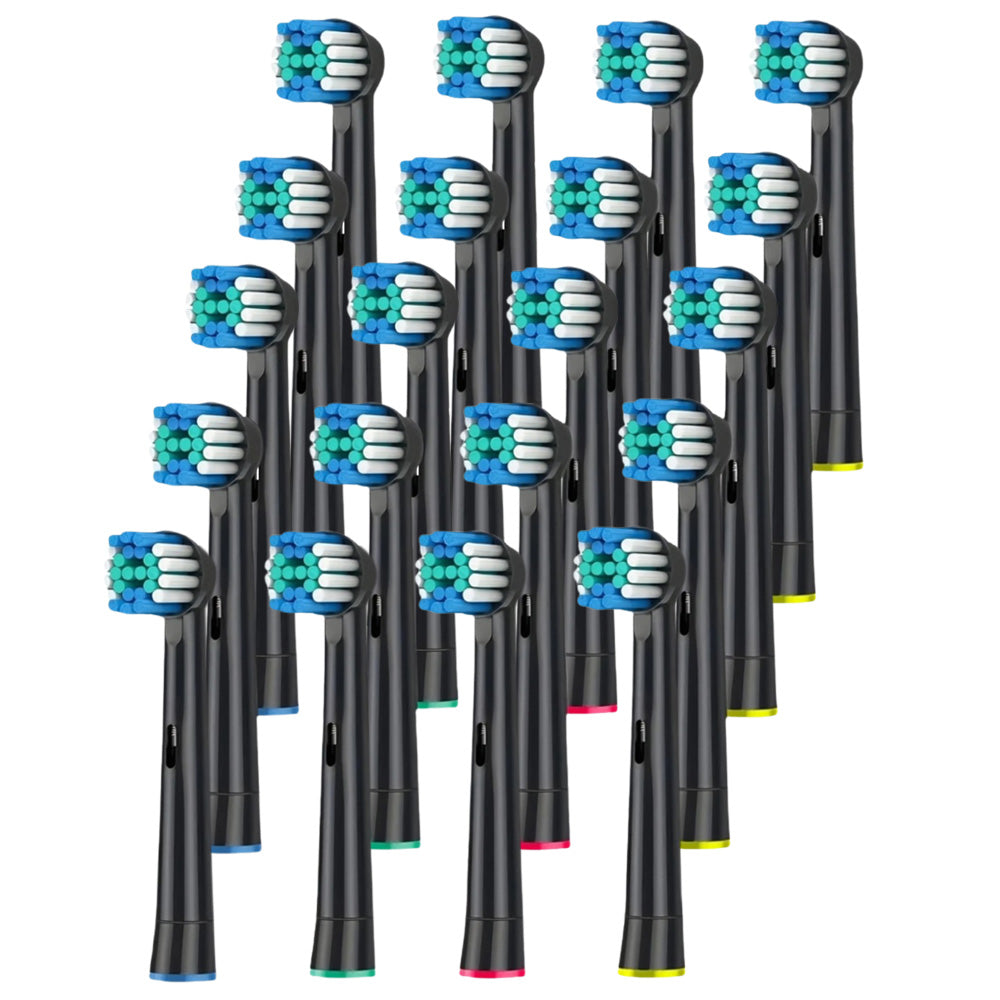 20 Pack Replacement Electric Toothbrush Heads for Oral B Soft Tooth Brush Heads