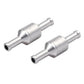 2 PCS One Way Non Return Check Valve Aluminum Alloy One Way Check Valve for Fuel Oil Water