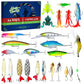 Christmas Fishing Tackle Advent Calendar 24Days Surprise Countdown Calendar