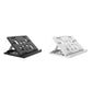 2Pcs Ergonomic Laptop Stand Notebook Tablet Holder-Black and White