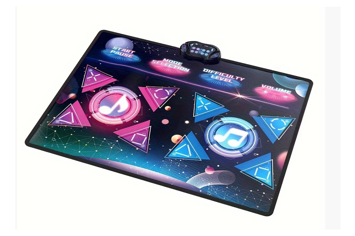 Lovelys Dance Mat 2-Player Dance Pad for Girls Boys Electronic Dancing Mat
