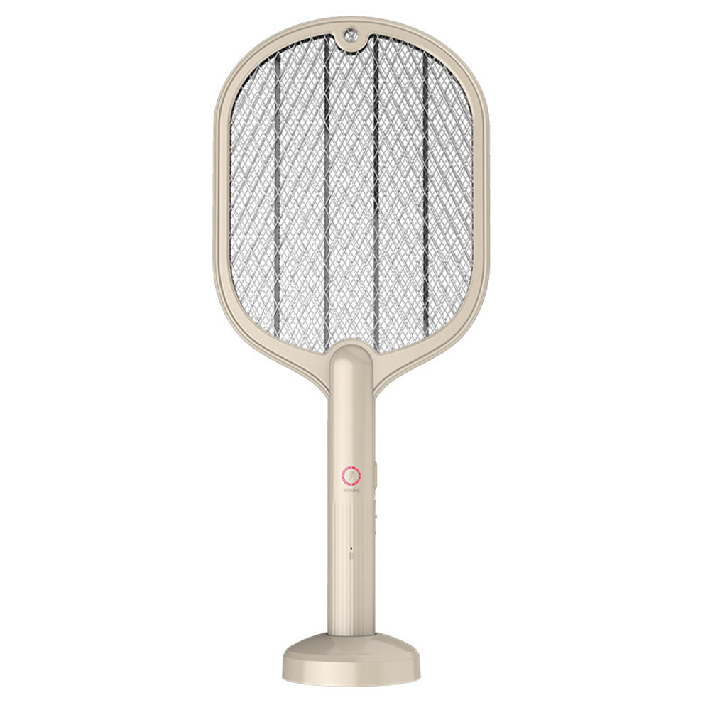 Smart Electric Fly Swatter 2 in 1 UV Light Mosquito Trap 3 Layer Grid USB Charging
