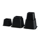 Set of 4 Risers Heavy Duty Bed Chair Risers Feet Leg Lift Furniture Extra Raiser Stand