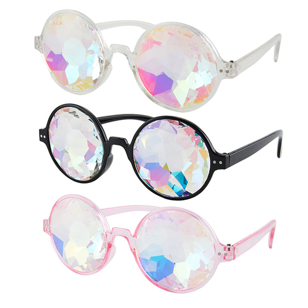 Kaleidoscope Rave Glasses Festivals Rainbow Sunglass