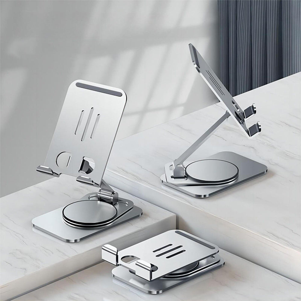 360 Rotating Adjustable Folding Desktop Cell Phone Tablet Stand Holder