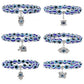 Turkish Evil Eye Bracelet Hamsa Hand Greek Mati Bangle Jewellery