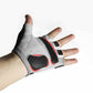 1 Pair Cycling Half Finger Bike Gloves With Anti Slip Pad For Unisex