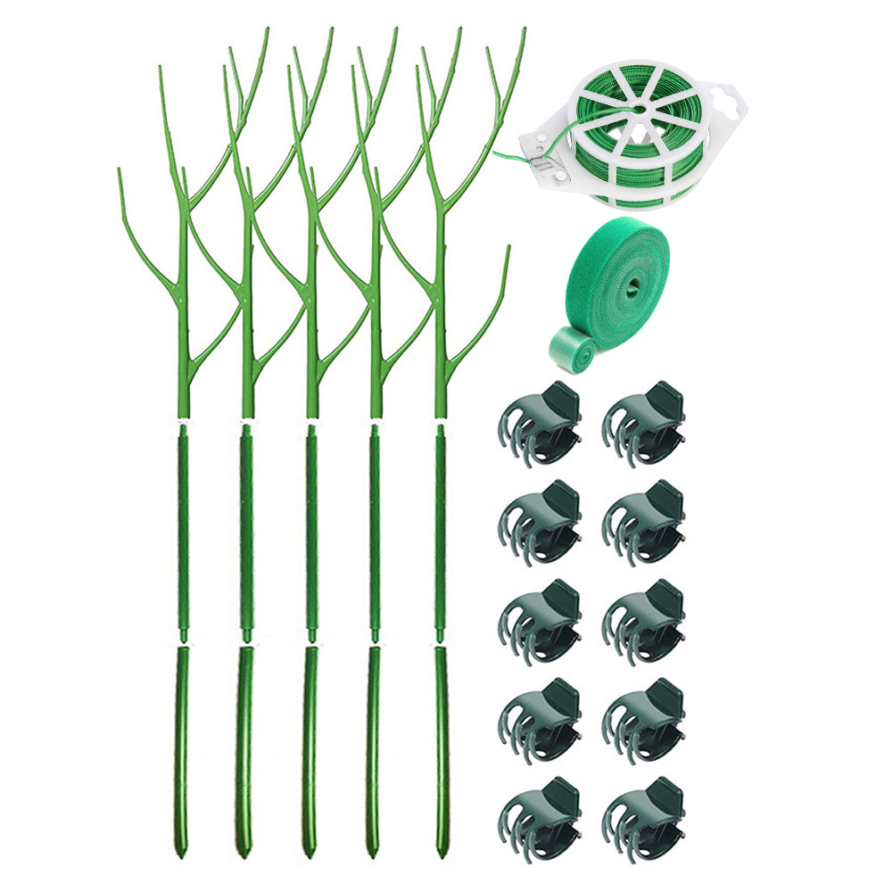 5Pcs Detachable Twig Plant Support Stakes
