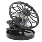 Solar Powered Clip-on Hat Fan for Outdoor Activities