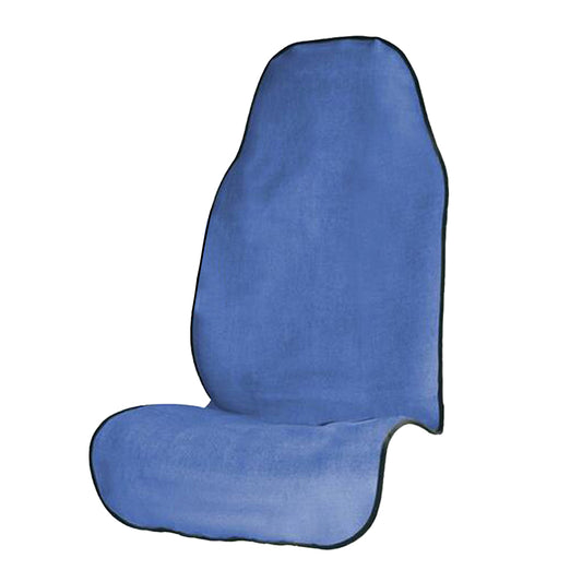 Car Front Seat Cover Sports Sweat Towel-Blue