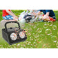 Bubble Machine Portable Bubble Maker for Outdoor Holiday Wedding Birthday